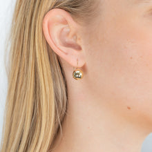 Load image into Gallery viewer, 9ct Yellow Gold Plain 10mm Ball Earwire Earrings