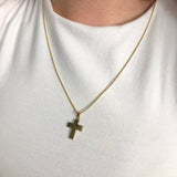 9ct Yellow Gold Cross Pendant