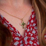 9ct Yellow Gold Cross Pendant