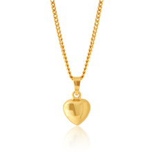Load image into Gallery viewer, 9ct Yellow Gold Heart Pendant