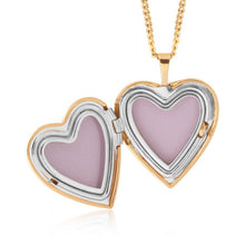 Load image into Gallery viewer, 9ct Yellow Gold 20mm Heart Locket Pendant