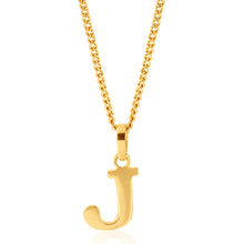 Load image into Gallery viewer, 9ct Yellow Gold Initial &quot;J&quot; Pendant