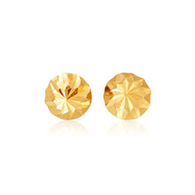 Load image into Gallery viewer, 9ct Yellow Gold Round 3mm Stud Earrings