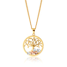 Load image into Gallery viewer, 9ct Yellow Gold Tree of Life Pendant