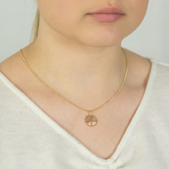 9ct Yellow Gold Tree of Life Pendant