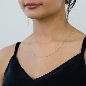 9ct Yellow Gold 31 Gauge 46cm Chain
