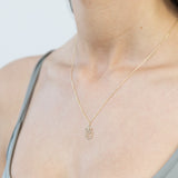 9ct Yellow Gold Wrapped Gift Pendant With Chain