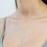 9ct Yellow Gold Xmas Tree Pendant With Chain
