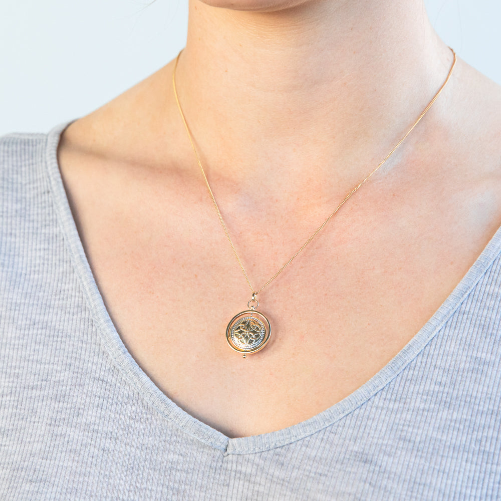 Two tone on sale locket