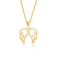 Load image into Gallery viewer, 9ct Yellow Gold Angel Wings Pendant