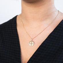 Load image into Gallery viewer, 9ct Yellow Gold Compass Pendant