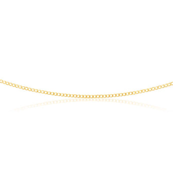 9ct Yellow Solid Gold 60 Gauge 50cm Chain