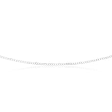 Load image into Gallery viewer, 9ct White Gold 50 Gauge Tight Curb 46cm Chain