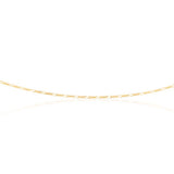 9ct Yellow Gold 40 Gauge 1:3 Figaro 46cm Chain