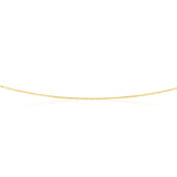 9ct Yellow Solid Gold 15 Gauge 46cm Chain