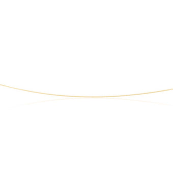 9ct Yellow Gold 18 Gauge Fine Curb 41cm Chain