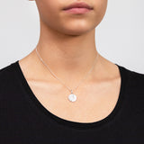 9ct White Gold St. Christopher Medal Pendant