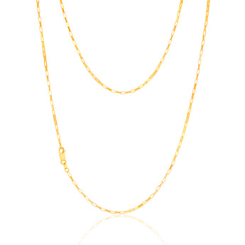 9ct Yellow Gold Fancy 26 Gauge 50cm Chain