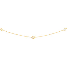 Load image into Gallery viewer, 9ct Yellow Gold Mother of Pearl 80cm Fancy Chain