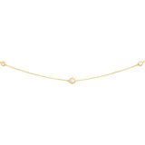 9ct Yellow Gold Mother of Pearl 80cm Fancy Chain