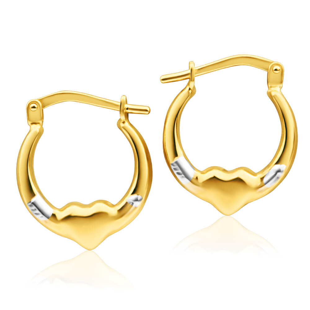 9ct clearance creole earrings