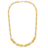 9ct Yellow Gold Silver Filled 45cm Fancy Chain