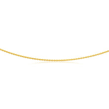 Load image into Gallery viewer, 9ct Yellow Gold Silver Filled Chain