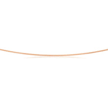 Load image into Gallery viewer, 9ct Rose Gold Silver Filled 60cm Curb Chain