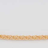 9ct Yellow Gold Silver Filled 50cm 80 Gauge Chain