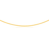 9ct Yellow Gold Silver Filled 50cm 80 Gauge Chain