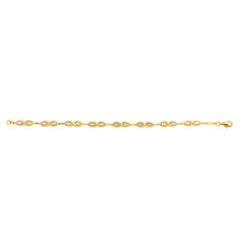 Load image into Gallery viewer, 9ct Yellow Gold Filled Stardust Bracelet 19cm