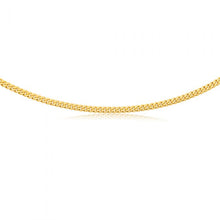 Load image into Gallery viewer, 9ct Yellow Gold Silverfilled 55cm Chain 9SS