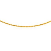 Load image into Gallery viewer, 9ct Gold Filled Rope 45cm Chain 80 Gauge