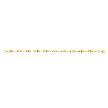 Load image into Gallery viewer, 9ct Yellow Gold Filled Fancy 19cm Bracelet