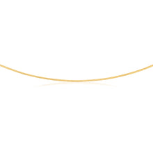 Load image into Gallery viewer, 9ct Yellow Gold Filled 55cm Square Snake Chain