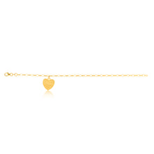 Load image into Gallery viewer, 9ct Yellow Gold-Filled Mum Charm 19cm Bracelet