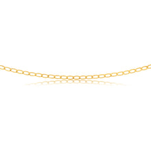 Load image into Gallery viewer, 9ct Yellow Gold Filled 50cm Curb Chain