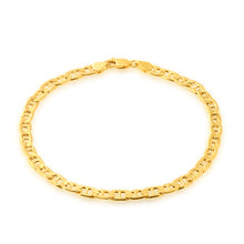 Load image into Gallery viewer, 9ct Silverfilled Yellow Gold 120 Gauge 21 cms Bracelet