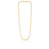 9ct Silverfilled Snake 45cm 50Gauge Chain