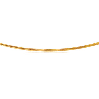 9ct Silverfilled Snake 45cm 50Gauge Chain