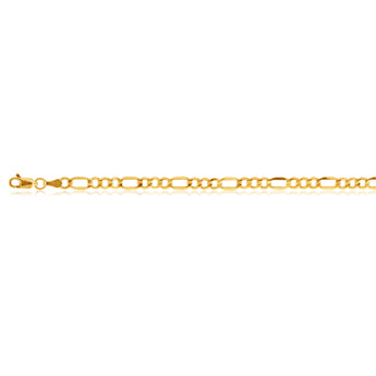 9ct Silverfilled Fiagro 100 Gauge 21cm Bracelet