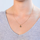 9ct Yellow Gold Silverfilled Heart Locket Pendant