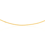 9ct Yellow Gold Silver Filled Wheat 45cm Chain
