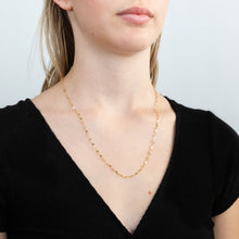 Load image into Gallery viewer, 9ct Yellow Gold Silverfilled Fancy 40 Gauge 50cm Chain