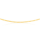 9ct Yellow Gold Silver Filled 65 Gauge Fancy 70cm Chain