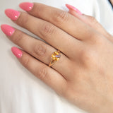 9ct Yellow Gold 2ct Cushion Cut Citrine Ring