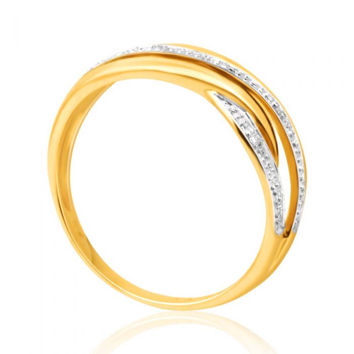 9ct Yellow Gold "Darla" Diamond Ring