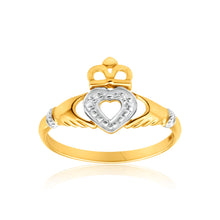 Load image into Gallery viewer, 9ct Yellow Gold Majestic Diamond Ring