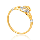 9ct Yellow Gold Majestic Diamond Ring
