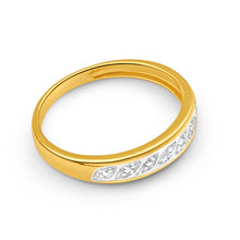 Load image into Gallery viewer, 9ct Yellow Gold Sublime Diamond Ring